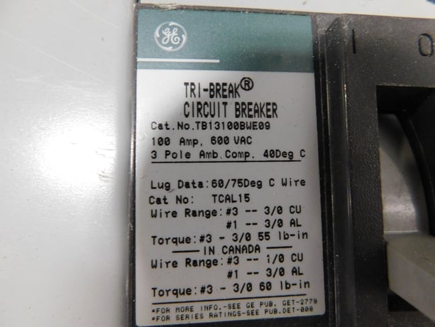 400 Amp. General Electric, CCB, panelboard, 4w, 277/480 Volts - Image 10
