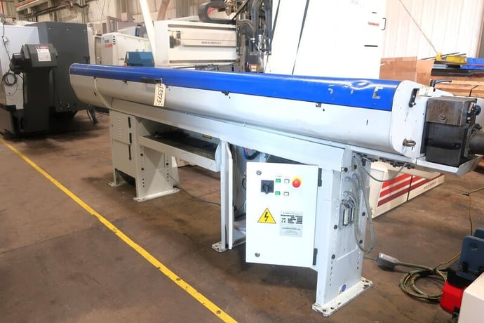 Iemca #Boss-545E, bar feeder, 3-16" to 1-5/8" barstock diameter, 125.9" barstock length, 2006 - Image 1
