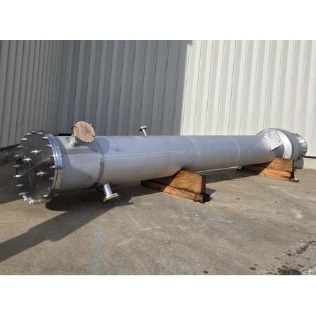 1290.9 sq.ft., Croll-Reynolds #S22, condenser heat exchanger, 279 gpm water flow - Image 2