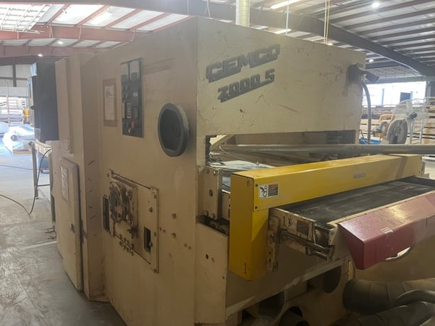 Cemco #UPR-2243-S, Planer Sander, Double Sided, 440 V., 3ph, 114 HP - Image 2