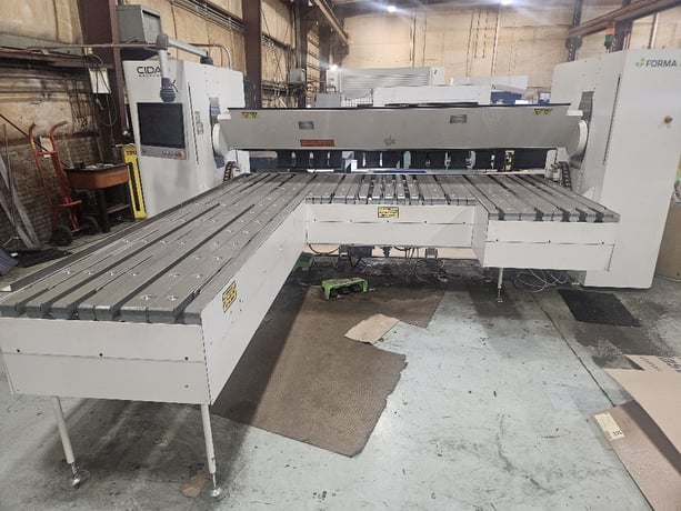 Cidan #Forma-Z30, folder, 122" overall, ProLink CNC, 40" Back Gauge, New, 2021 - Image 4