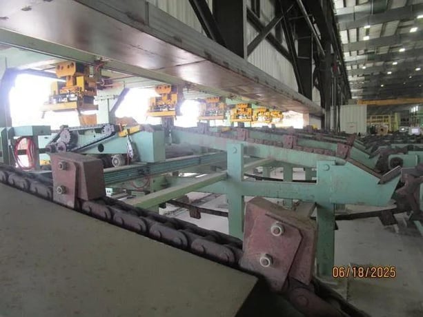 21" -60" Mair, Stacker, w/ Exit Conveyor, 2-3/8"-7" pipe diameter, 21"-60" L, magnetic bundle lift - Image 2