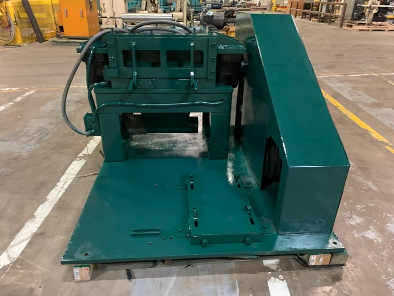 Nelmor, granulator, 3 knife solid rotor, 10" OD discharge, 75 HP, cyclone blower, recently rebuilt - Image 6