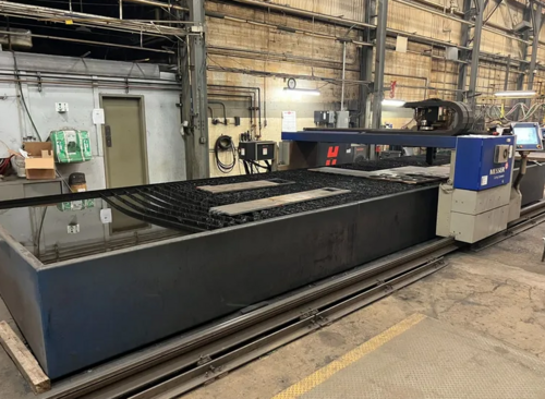 Messer #PlateMaster-II, Hi-def CNC Plasma Cutting System, 8' x 30' table, 3.2" capacity, 400 A Hypertherm - Image 1