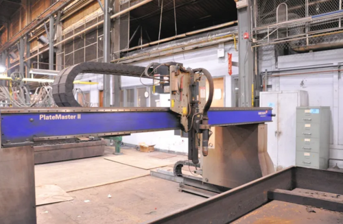 Messer #PlateMaster-II, Hi-def CNC Plasma Cutting System, 8' x 30' table, 3.2" capacity, 400 A Hypertherm - Image 2