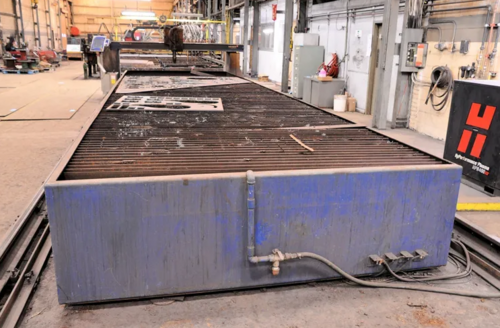 Messer #PlateMaster-II, Hi-def CNC Plasma Cutting System, 8' x 30' table, 3.2" capacity, 400 A Hypertherm - Image 8