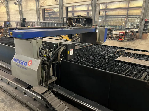Messer #PlateMaster-II, Hi-def CNC Plasma Cutting System, 8' x 30' table, 3.2" capacity, 400 A Hypertherm - Image 10