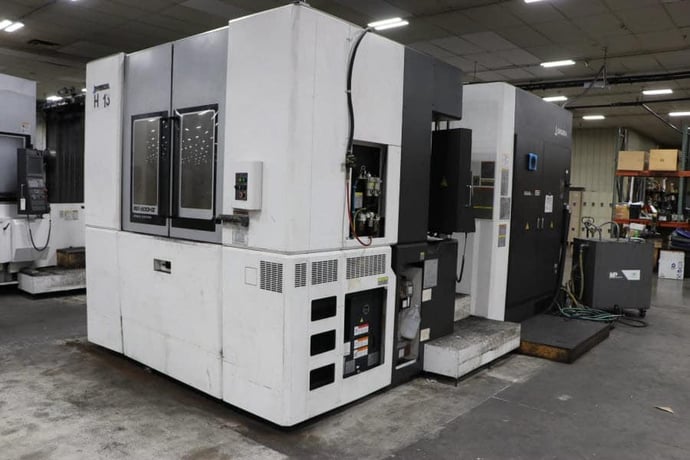 Okuma #MA-600HII, CNC horizontal machining center, OSP-P300MA Control, 41.3" X, 35.4" Y, 38.5" Z, 6000 RPM - Image 1