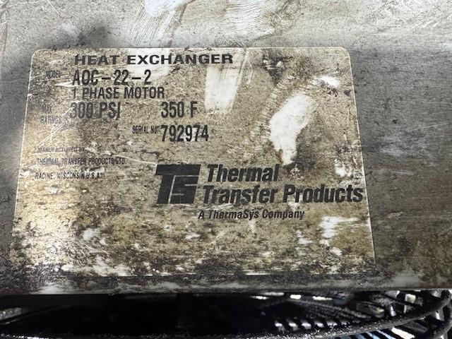 Thermal Transfer Products #A0C-22-2, Heat Exchanger, 300 PSI, 350&deg;F, 1ph - Image 6
