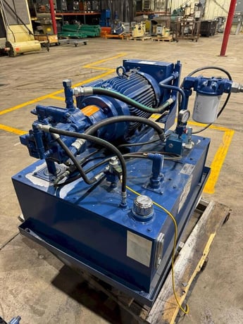 Sunsorce Silver Series #RM-19-22, Eps Hydraulic Pump System, 1765 RPM, 208-240/460 V., 300 psi, 2015 - Image 8