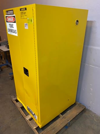 JustRite, Flammable Cabinets, 55 gallon, double doors, AS IS - Image 6