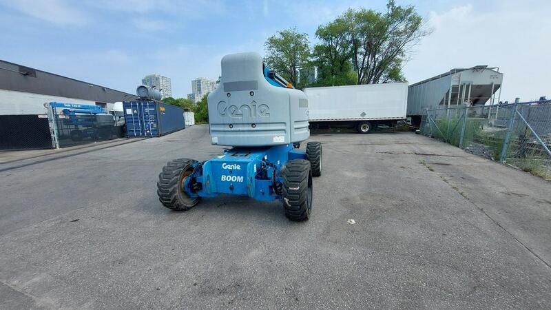 500 lb. Genie #Z-60/34, zoom boom, 4 x 4, dual fuel (LPG or gas), 60' platform height, 36' reach, 2011 - Image 6