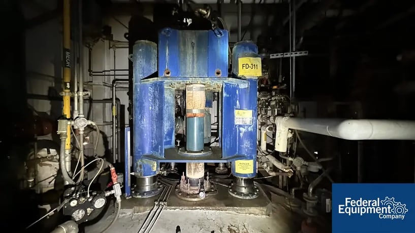 Rosenmund #APOVAC-3817, Filter Dryer, 86 sq.ft., Stainless Steel, 50/150 psi, 1996 - Image 1