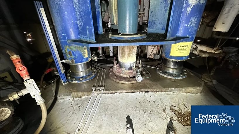 Rosenmund #APOVAC-3817, Filter Dryer, 86 sq.ft., Stainless Steel, 50/150 psi, 1996 - Image 5