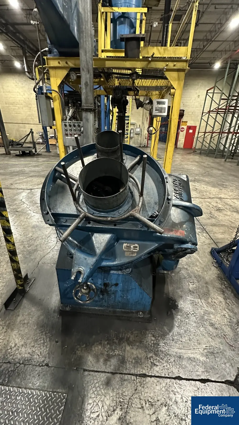 Alpine Augsburg Roto-Plexer #RO-63/18, Mill Grinder, 4 knife, 40 HP, 230/460 V. - Image 3