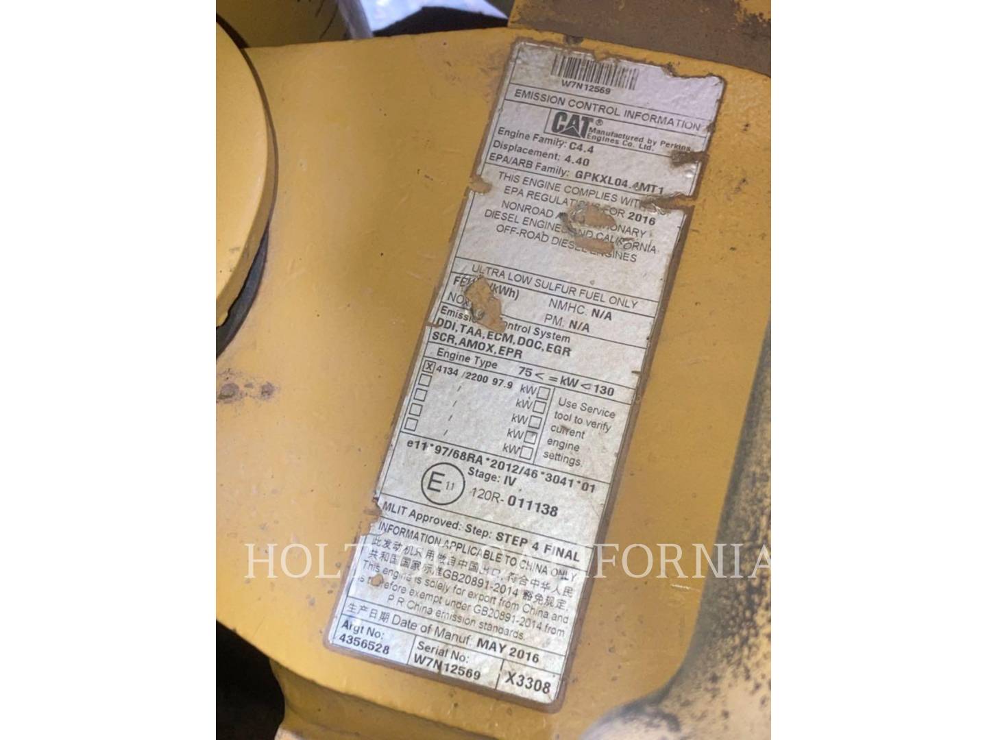 Caterpillar CS54, Compactor, 4224 hours, S/N: CS500282, 2016 - Image 8