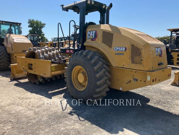Caterpillar CP56B, Vibratory Single Drum Pad, 448 hours, S/N: P5601241, 2024 - Image 4