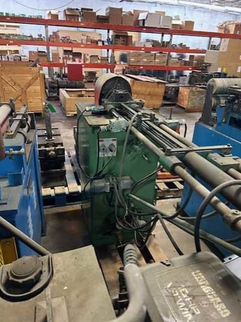 3/4" Bertolette #115, tube cut-off, 12" stroke, air cylinder clamp - Image 2