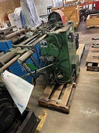 3/4" Bertolette #115, tube cut-off, 12" stroke, air cylinder clamp - Image 3