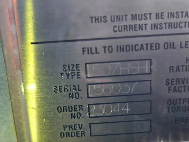 4000 HP @ 3600 RPM, Philadelphia #1507HSHR, gear reducer, 6.27:1 ratio, new - Image 8