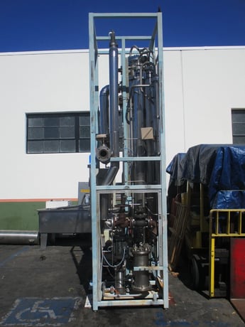 Steris Finn Aqua #1500-S-1, Pure Steam Generator, single still with pump - Image 2