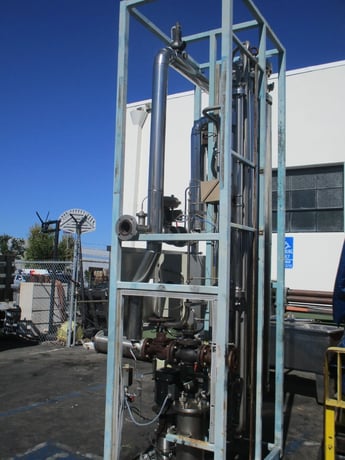 Steris Finn Aqua #1500-S-1, Pure Steam Generator, single still with pump - Image 3