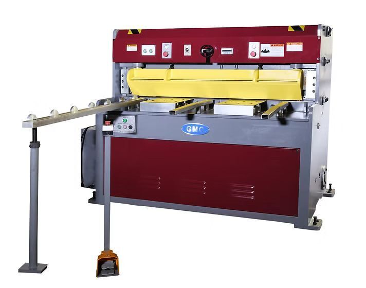 1/4" x 4' GMC #HS-0425E, Hydraulic Metal Shear, Electric 24" Back Gauge, 7.5 HP, 12-20 SPM, 4' 4" blade, new - Image 1