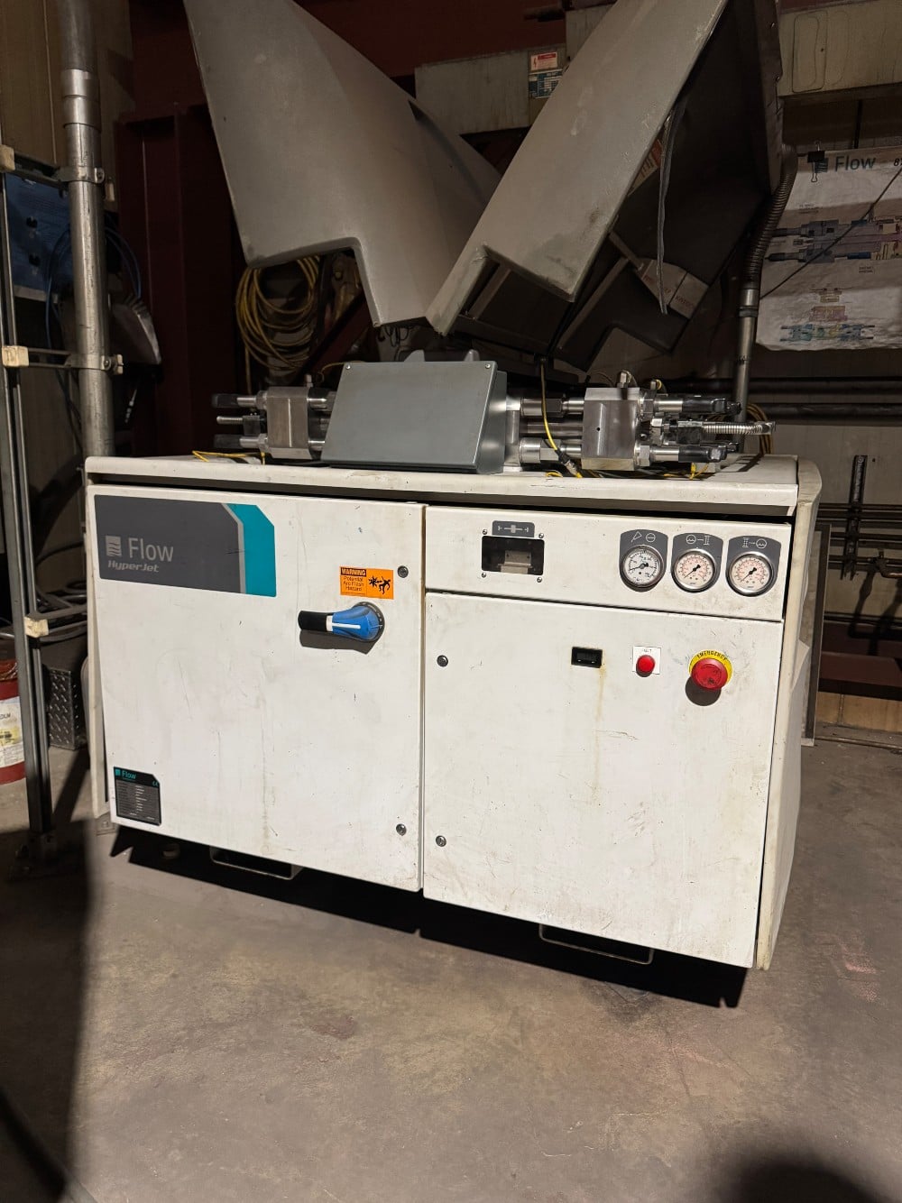 Flow #Mach-500-4030-XD, 5-Axis waterjet, 100 HP, 94000 psi, FlowXpert software, 2018 - Image 3