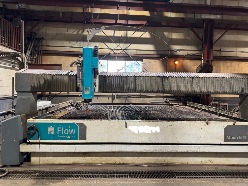 Flow #Mach-500-4030-XD, 5-Axis waterjet, 100 HP, 94000 psi, FlowXpert software, 2018 - Image 10