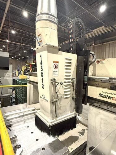 Onsrud #145G12, CNC Router, 145" X, 61" Y, 11" Z, 24000 Rpm, 12 HP, Fanuc, 12 tool, 2151 cut hours, 2018 - Image 3