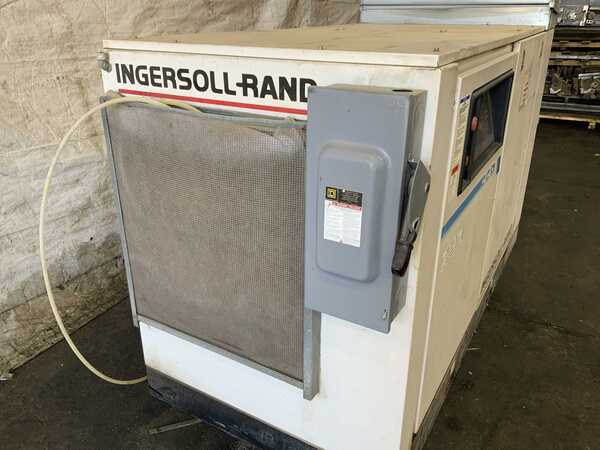 194 cfm, 128 psig, Ingersoll-Rand #SSR-EPE50SE, air compressor, 50 HP, 5320.6 hours, 1994 - Image 5