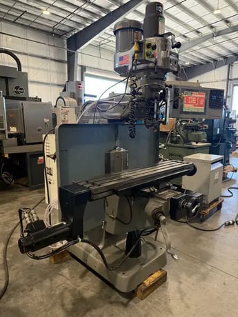 Bridgeport #Series-I, CNC vertical mill, 9" x48" tbl., 2 HP, 30" X, 12" Y, 16" Z, 60-4200 RPM, R-8, EZTrak - Image 3