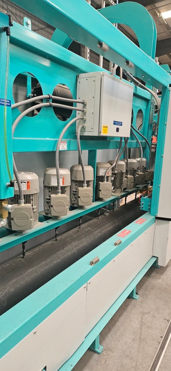 J & K J & K Tool Company #JK1660, HDPE & PVC Pipe Perforating Machine, 4"-16" Capacity, 15 CFM, 480 V., 3ph - Image 5