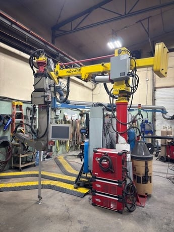 Novarc #SWR, Spool Welding Robot, 2"-60" diameter pipes, 15' reach, Automated Pipe Welding System, 2023 - Image 6