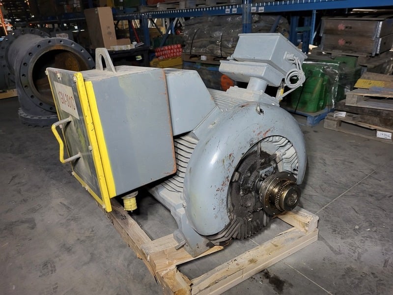 350 HP 3570 RPM Teco Westinghouse AEHA-TK002, Frame 5011A, 3 Phase, 60 Hz, 43.4 Amps, 4000 V, 2003 - Image 7