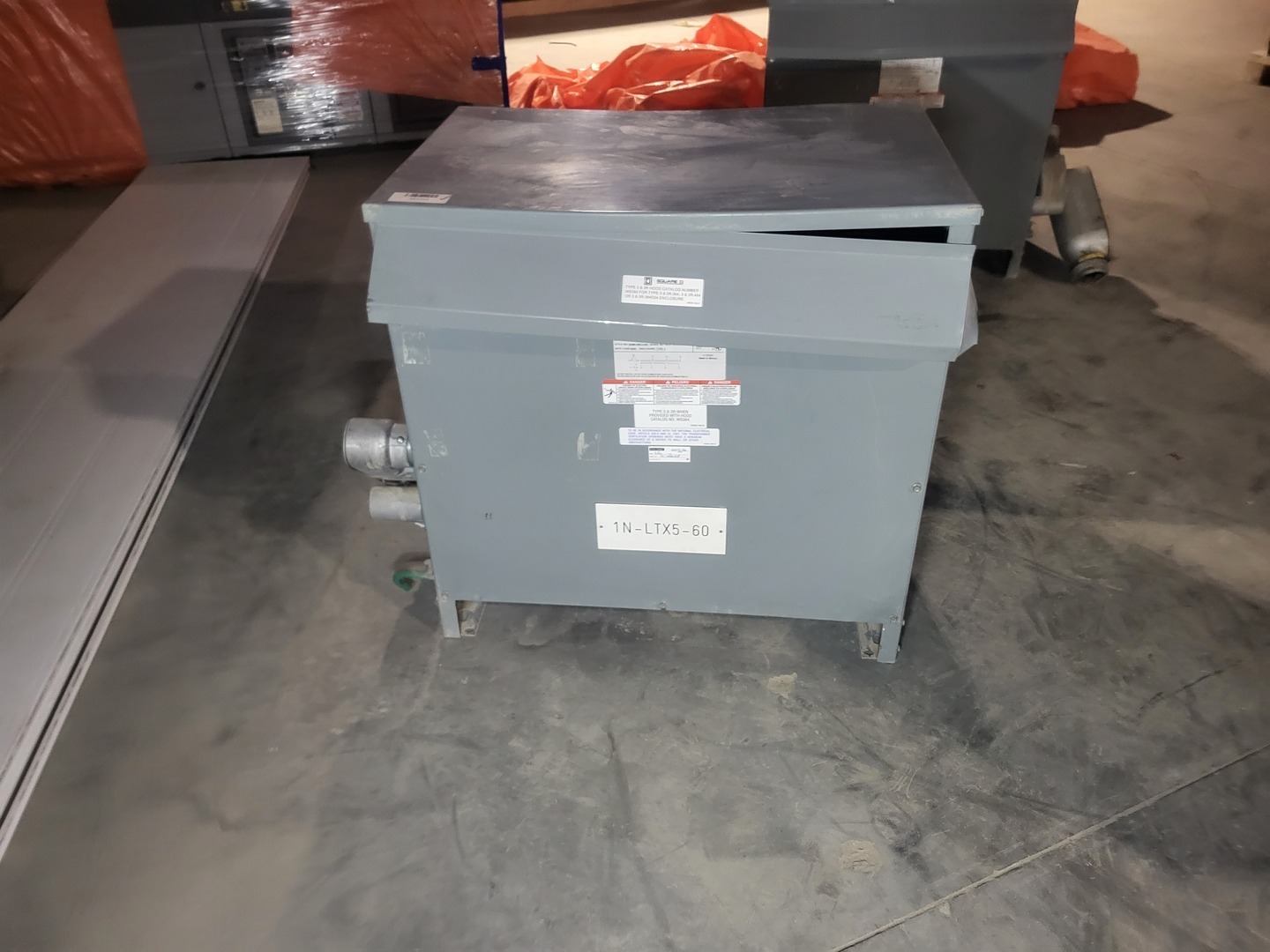 75 KVA 600 Primary, 600/347 Secondary, Square D #C75T2308HCU, Transformer, Isolation, Dry Type, 3 Phase, 60 - Image 1
