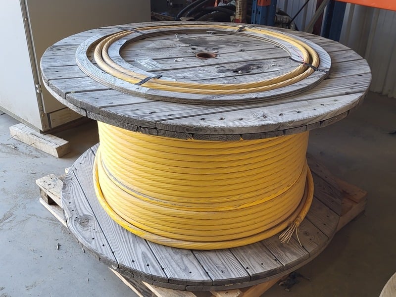Corning #144R81-T3131-24, Tight-Buffered Fiber Optic Cable, UMIC Fiber Type, 1240' long, 24 Strands, 2001 - Image 3