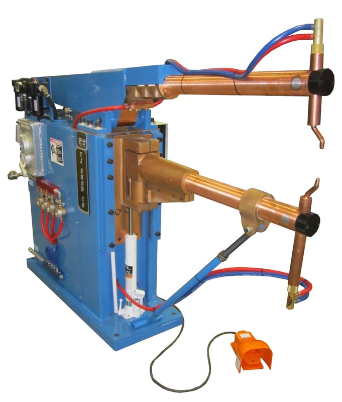 50-75 KVA T. J. Snow rocker arm spot welder, 24" throat, 5" standard dual act.cylinder, new - Image 2