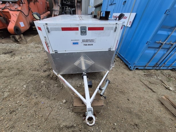 0.39 MMBTU/hr Flagro #FVOHC-400, Indirect Fired Heater w/GenSet, Oil/Diesel Fuel, 170 psi Gas, (2) 60W - Image 4
