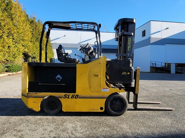 8000 lb. Landoll #SL80SE90D, Electric Forklift, 42" Fork length, 96" Lift height, 24" Load Center, 72 V - Image 3