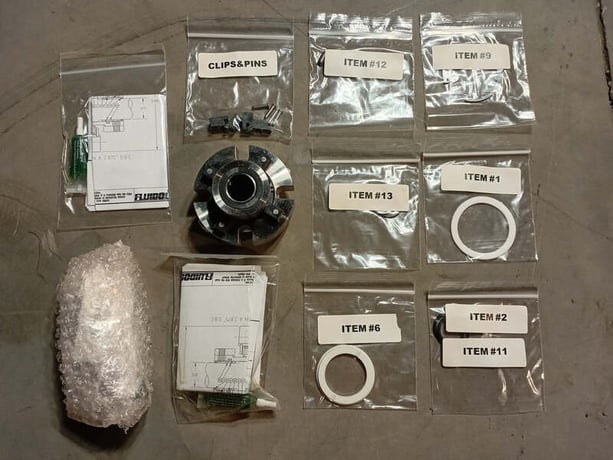 Blackmer #899100, Tripple-Lip Cartridge Seal Rebuild Kit SNP 1.25 - Image 1