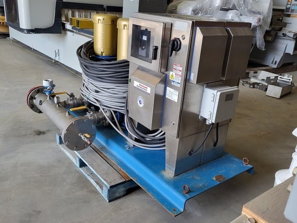 145 GPM, Berkeley #BVMI33-2-1-204, Vertical Multistage Centrifugal Pump Skid, 6" Manifolds, 435 psi, 7.5 HP - Image 2