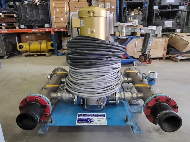 145 GPM, Berkeley #BVMI33-2-1-204, Vertical Multistage Centrifugal Pump Skid, 6" Manifolds, 435 psi, 7.5 HP - Image 7