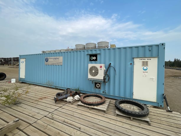 Andreas Junghans, Ceramic Nanofiltration System, (2) High Cube Shipping Containers, 40' x 18.5' x 9.5' System - Image 1