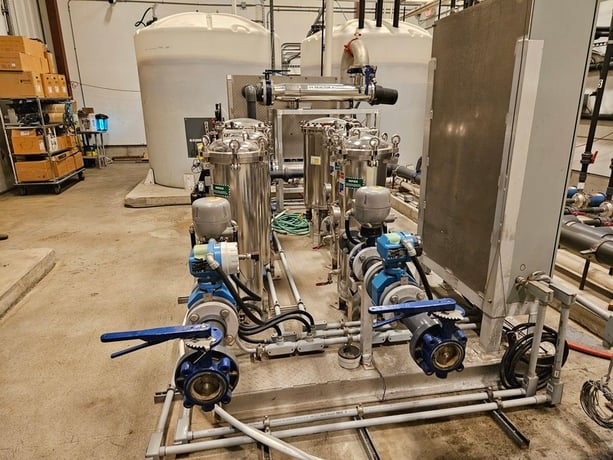 Corix #UV-200-2, Chlorine & UV Disinfection Water Treatment System, (2) 100 GPM Trains, 150 psig, 2011 - Image 4