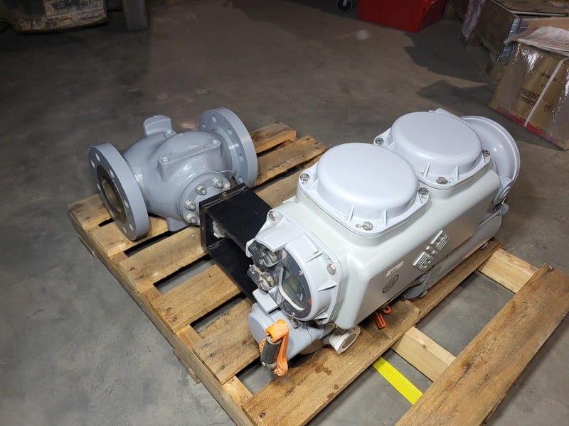 4" Fisher #EW-CAV-III, Control Valve w/Actuator, Class 300, Globe Valve Style, 2" x 4" Size, 750 psi, 1/4 HP - Image 5