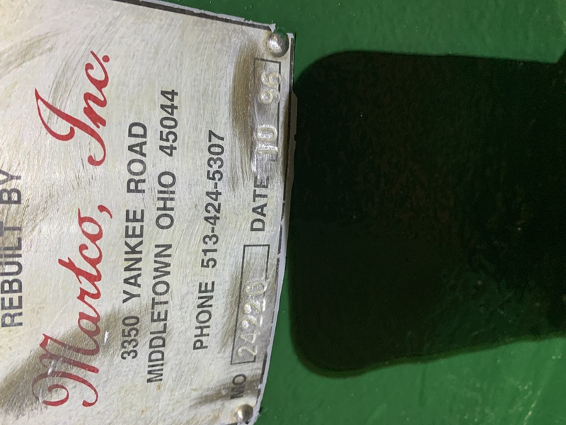 Martco Hydrapulper gearbox, size 2, 3.53:1 ratio, rebuilt - Image 4