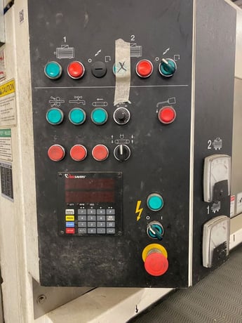 37" Timesavers #Lynx-37MWT-DB-60, belt sander, grinding head & brush head, 2017 - Image 3