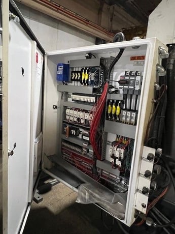 37" Timesavers #Lynx-37MWT-DB-60, belt sander, grinding head & brush head, 2017 - Image 4