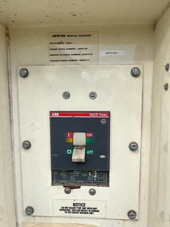 90 KW Caterpillar #APS100, Mobile Power Module, 121 HP, C4.4 Engine, Multi Voltage, sound attenuated - Image 8